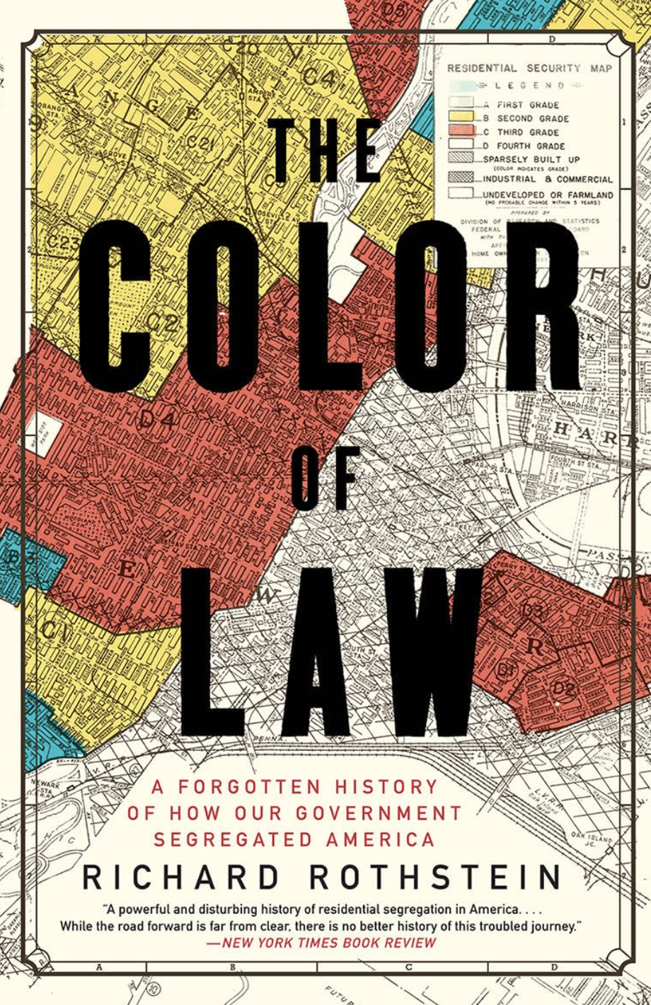 Book cover for The Color of Law
