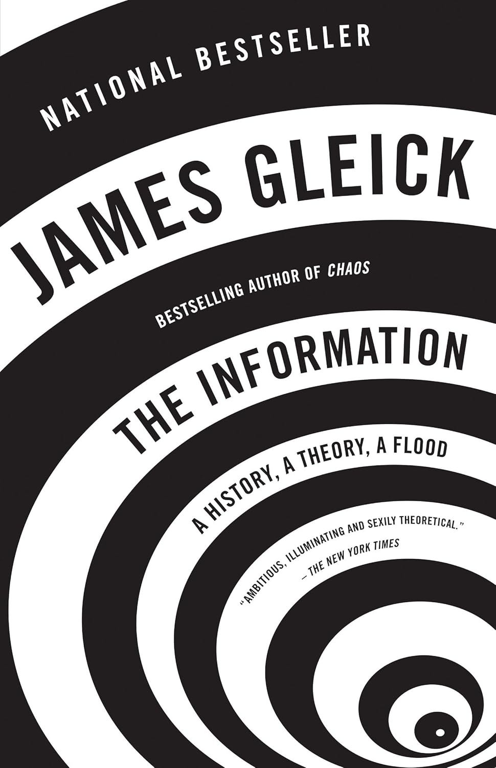 Book cover for The Information: A History, a Theory, a Flood
